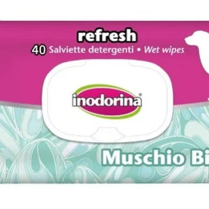 Inodorina Refresh 40 Salviette Muschio Bianco