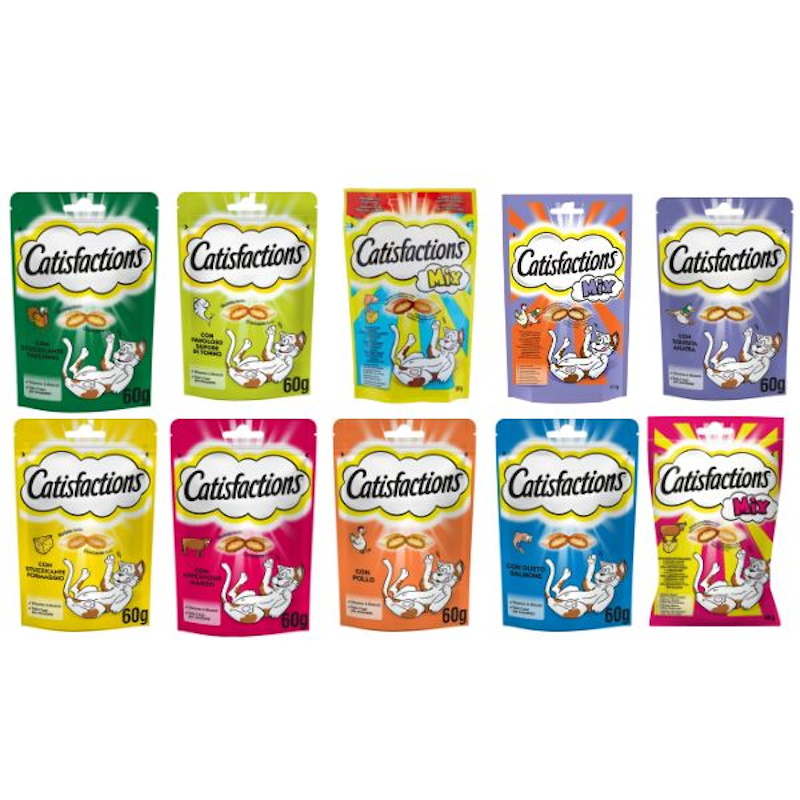 Catisfactions Snack per Gatto Gusto Manzo - immagine 3