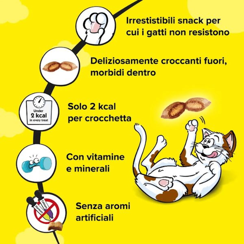 Catisfactions Snack per Gatto Gusto Manzo - immagine 5