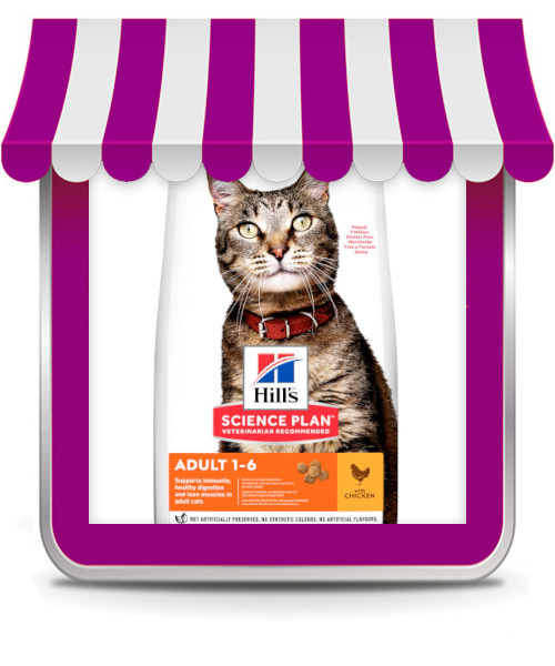 Hill’s Science Plan Adult Alimento per Gatti al Pollo