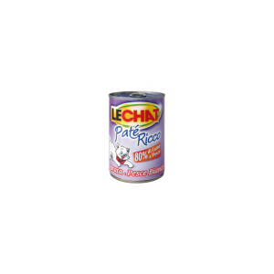 Monge Lechat Patè per Gatto Adulto Gusto Orata e Pesce Bianco 400 gr