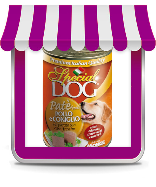Monge Special Dog Paté con Pollo e Coniglio