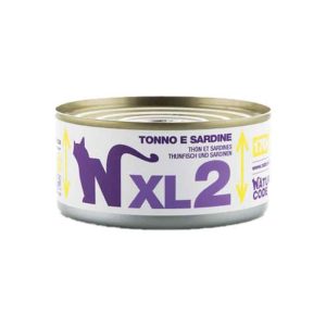Natural Code Gatto XL 2 Tonno e Sardine in Acqua di Cottura 170 gr