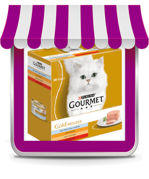 Purina Gourmet Gold Multipack 8x85g Mousse