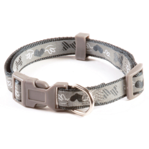 Record – Collare Emotion Regolabile grigio. Taglia S