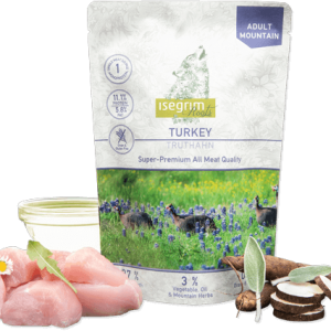 Isegrim – Umido cane busta gusto Tacchino. 410gr